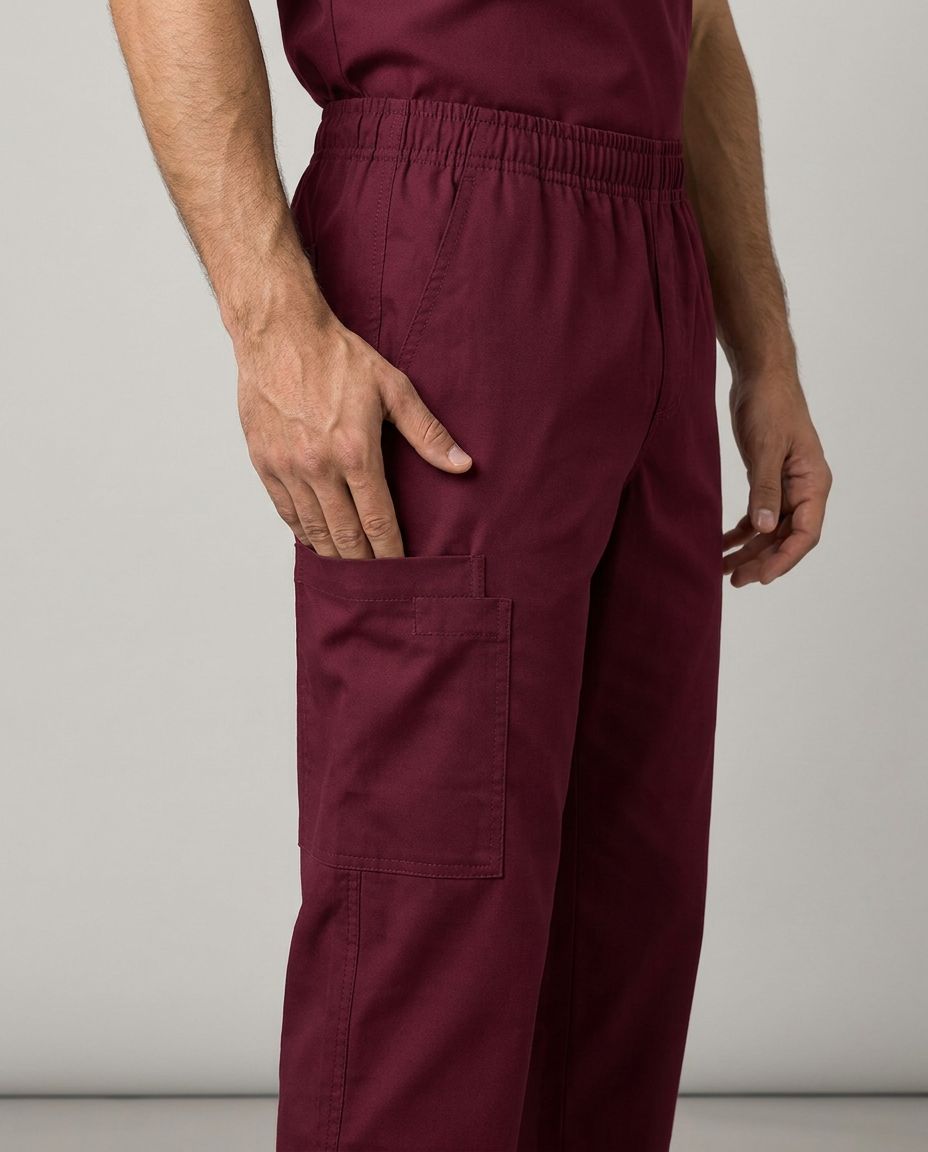 Water-Repellent Gabardine Scrub Set — view 16