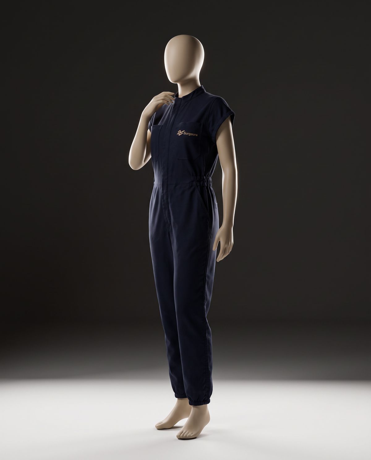 Women's jumpsuit scrub — view 7