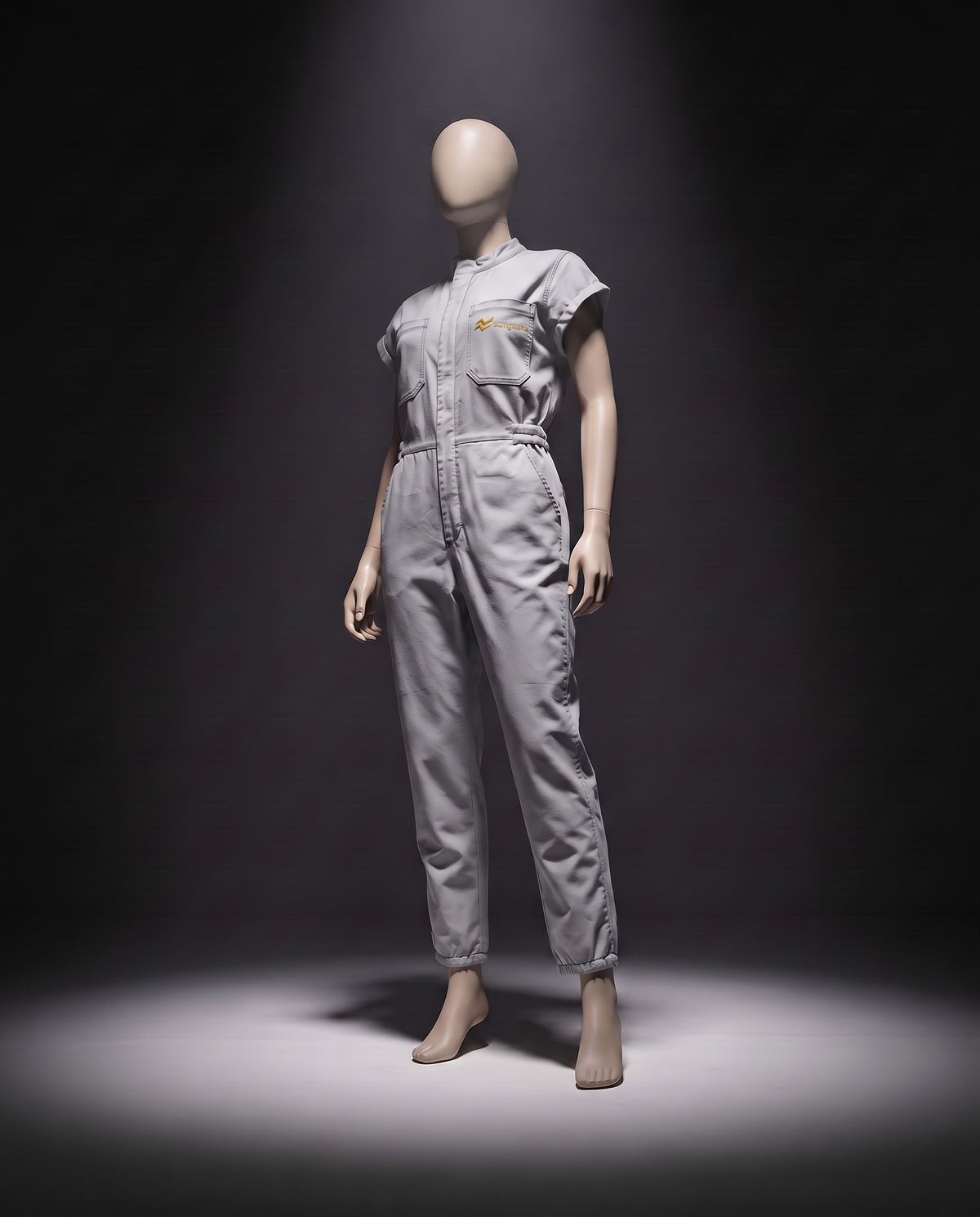 Women's jumpsuit scrub — view 3