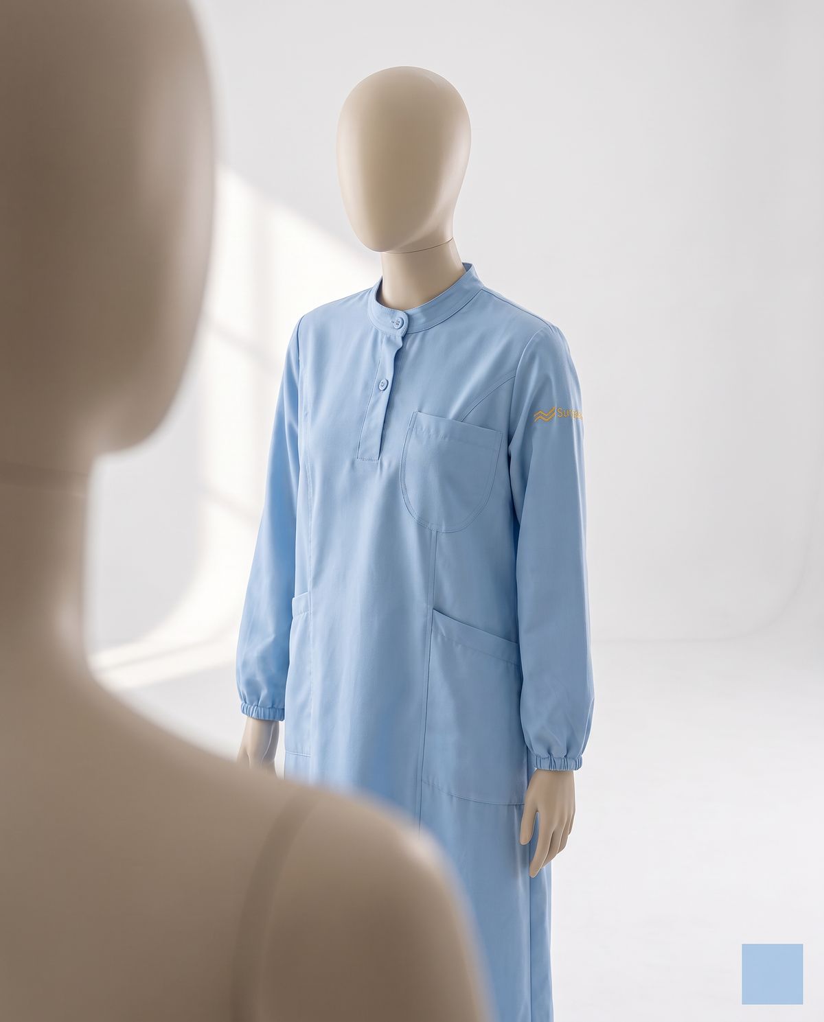Modest Long Tunic Scrub Set — view 8