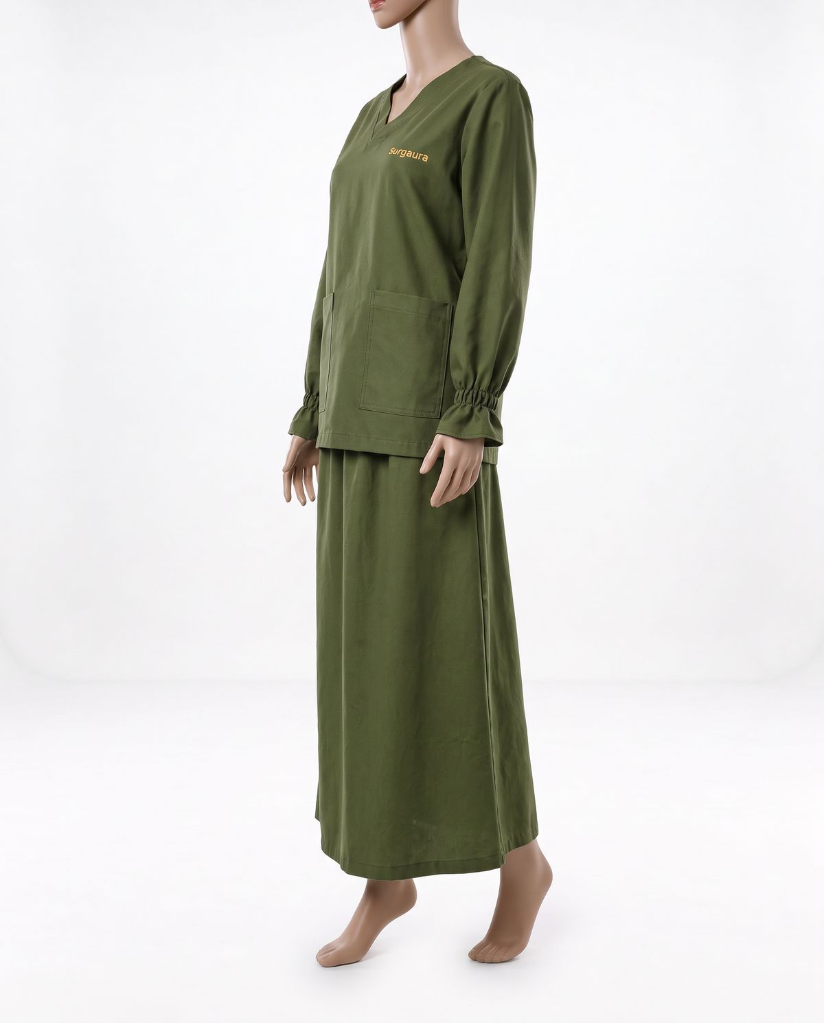 Modest Skirt Scrub Set — view 8
