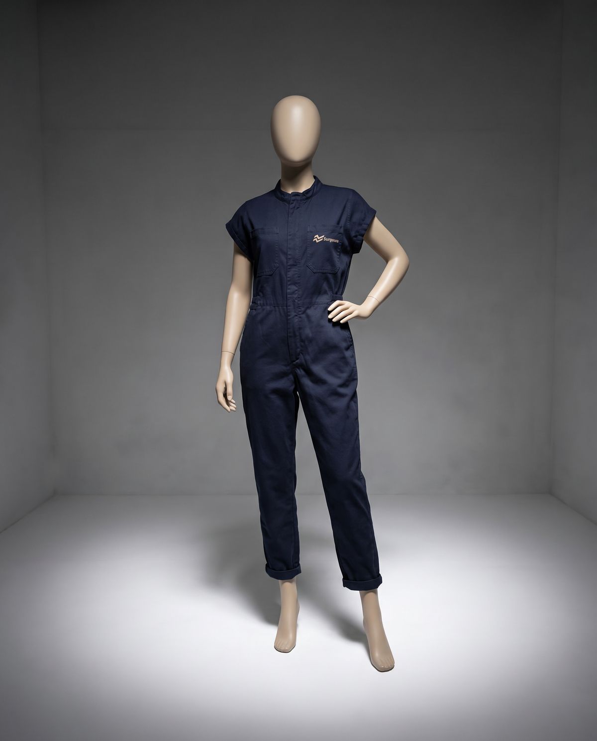 Women's jumpsuit scrub — view 6