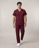Water-Repellent Gabardine Scrub Set thumbnail 4