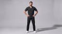 Water-Repellent Gabardine Notch-Neck Scrub Set thumbnail 8