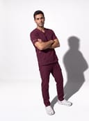 Water-Repellent Gabardine Notch-Neck Scrub Set thumbnail 6